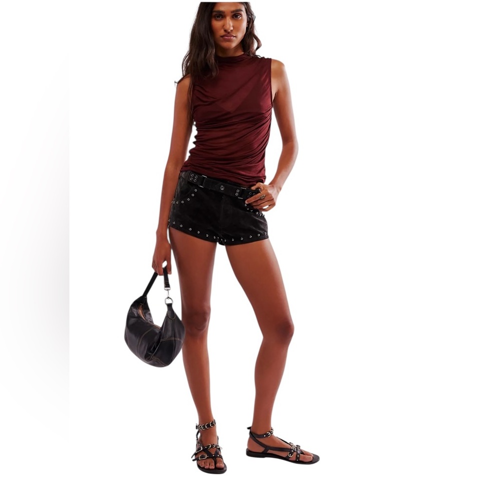 Free People Air Muscle Tank in Brown